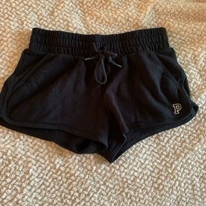 VS PINK black lounge mini shorts small